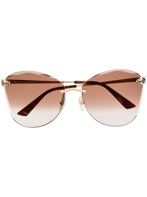 cartier butterfly sunglasses|authentic cartier sunglasses.